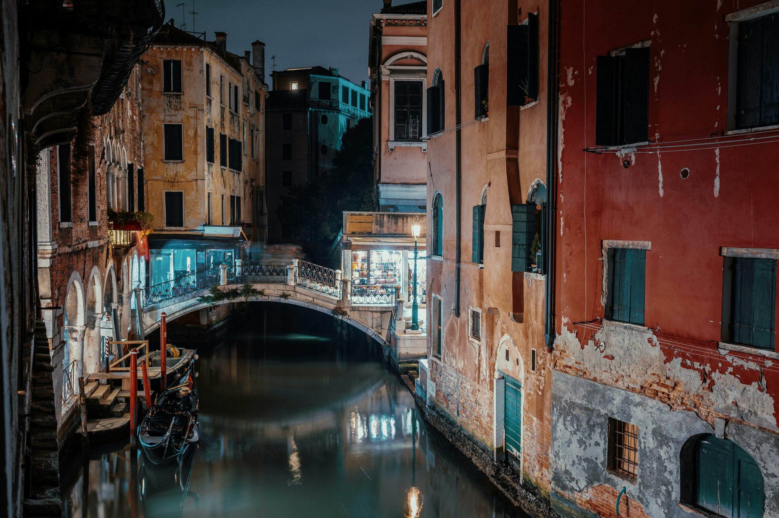 Photograph Venice night